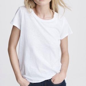 Rag & Bone The Slub Tee in White